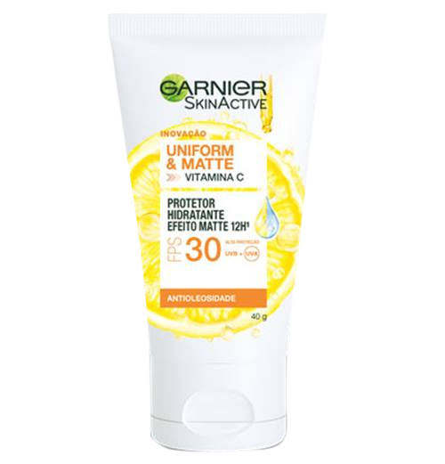 Protetor Hidratante Uniform&Matte com FPS 30 e Vitamina C – 40g